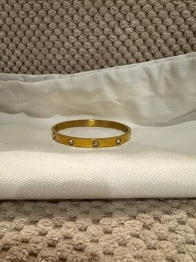Designer Inspired Jeweled Bangle